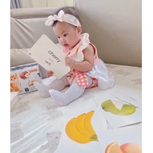 แฟลชการ์ดกล่องน้ำเงิน -- First Word Flashcards // แฟลชการ์ดภาพจริง แฟลชการ์ดผัก ผลไม้ สัตว์ ขนมหวาน&เครื่องดื่ม อาหาร